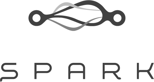 Spark Logo - internet - black and white